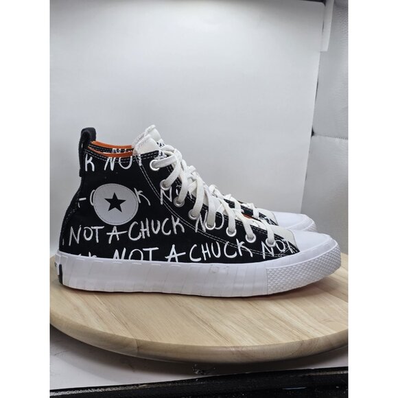 Converse Men's Size 9 Not A Chuck 70 Hi UNT1TL3D Sneakers Black High Top Shoes - Picture 3 of 13